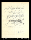 [Carta] 1910 jul. 7, Morelia [para] Enrique Olavarria : [sobre una invitacion no aceptada].