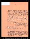 [Carta] 1910 oct. 1, San Luis Potosi [para] Enrique Olavarria : [noticia sobre carta de recomendac