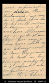 [Carta] 1899 ene. 12, Guadalajara [para] Matilde Landazuri de Olavarria : [nota de pesame].