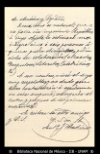[Carta] 1898 nov. 15, Barcelona [para] Enrique Olavarria : [nota de agradecimiento].