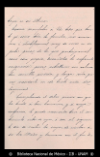[Carta] 1899 feb. 8, Madrid [para] Enrique Olavarria : [nota de pesame].
