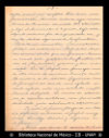 [Carta] 1899 mar. 9, Nueva York [para] Enrique Olavarria : [reflexiones acerca de la vida y la muer