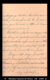 [Carta] 1899 abr. 5, Dolores [para] Matilde Landazuri de Olavarria : [aviso del cumplimiento de un