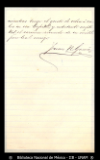 [Carta] 1899 mayo 20, Actopan [para] Enrique Olavarria : [nota de agradecimiento].
