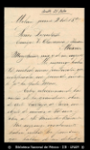 [Carta] 1899 jun. 21, Milan [para] Enrique Olavarria : [asuntos personales de Gustavo Bernal].