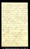 [Carta] 1899 ene. 22, Guadalajara [para] Matilde Landazuri de Olavarria : [nota de pesame y asunt