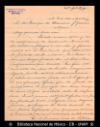 [Carta] 1899 ago. 3, Nueva York [para] Enrique Olavarria : [notificacion de envio y opiniones sob