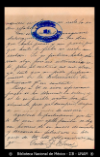 [Carta] 1899 ago. 6, Milan [para] Enrique Olavarria : [sobre la pension de Gustavo Bernal].