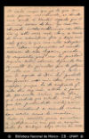 [Carta] 1899 ene. 31, Ciudad de Mexico [para] Enrique Olavarria : [noticias profesionales y person