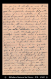 [Carta] 1899 ene. 31, Ciudad de Mexico [para] Enrique Olavarria : [noticias profesionales y person