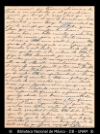 [Carta] 1899 oct. 29, [para] Enrique Olavarria : [notificacion de envio].