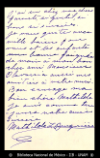 [Carta] 1914 oct. 2, Nueva Orleans [para] Matilde Olavarria de Bandera : [nota de pesame].