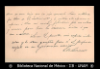 [Carta] 1902 nov. 13, Ciudad de Mexico [para] Enrique Olavarria : [nota de felicitacion].