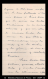 [Carta] 1902 nov. 19, Ciudad de Mexico [para] Matilde Olavarria de Bandera : [nota de felicitacio