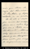 [Carta] 1906 mayo 28, [para] Matilde Landazuri de Olavarria : [traslado de restos humanos].