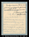 [Carta] 1915 mar. 1, Madrid [para] Pepe : [nota de pesame].