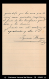 [Carta] 1900 feb. 1, Ciudad de Mexico [para] Enrique Olavarria : [nota de agradecimiento].