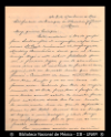 [Carta] 1900 ene. 17, Nueva York [para] Enrique Olavarria : [noticias de Martinez Comendador].