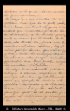 [Carta] 1900 feb. 14, Barcelona [para] Enrique Olavarria : [comentarios sobre la amistad].