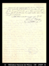 [Carta] 1900 ene. 30, Guadalajara [para] Enrique Olavarria : [nota de pesame].