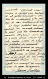 [Carta] 1902 jun. 26, Ciudad de Mexico [para] Enrique Olavarria : [nota de agradecimiento].