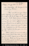 [Carta] 1909 mayo 26, Jalapa [para] Enrique Olavarria : [sobre una recomendacion].