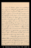 [Carta] 1909 mayo 26, Jalapa [para] Enrique Olavarria : [sobre una recomendacion].