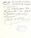 [Carta] 1909 nov. 8, San Luis Potosi [para] Enrique Olavarria : [aviso].