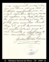 [Carta] 1909 nov. 23, San Luis Potosi [para] Enrique Olavarria : [lamenta no haberlo conocido en p