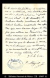 [Carta] 1874 nov. 4, Bruselas [para] Enrique Olavarria : [sobre la impresion de una obra de Enriqu