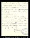 [Carta] 1913 mar. 30, La Habana [para] Enrique Olavarria : [agradece el envio de un retarto].