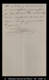 [Carta] 1878 nov. 16, Paris [para] Enrique Olavarria : [notificacion de recibo].