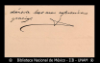 [Tarjeta de presentacion] 1897 oct. 20, [para] Enrique Olavarria : [tarjeta de presentacion con n