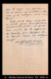 [Carta] 1906 marzo 28, Ciudad de Mexico [para] Enrique Olavarria : [nota de disculpas].