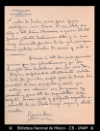 [Carta] ago. 4, Ciudad de Mexico [para] Enrique Olavarria : [nota de agradecimiento].