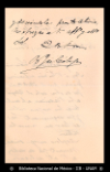 [Carta] 1907 ago. 4, [para] Enrique Olavarria : [nota de agradecimiento].