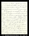 [Carta] 1911 feb. 22, Ciudad de Mexico [para] Enrique Olavarria : [da noticias sobre algunas enfer