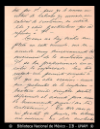 [Carta] 1909 jun. 25, San Luis Potosi [para] Enrique Olavarria : [nota de agradecimiento y elogios