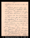 [Carta] 1909 jun. 25, San Luis Potosi [para] Enrique Olavarria : [nota de agradecimiento y elogios