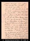 [Carta] 1909 jun. 25, San Luis Potosi [para] Enrique Olavarria : [nota de agradecimiento y elogios