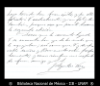[Carta] 1898 mar. 25, Ciudad de Mexico [para] Enrique Olavarria : [notificacion de envio].