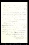 [Carta] 1910 feb. 6, Ciudad de Mexico [para] Enrique Olavarria : [sobre el estado de salud de Enri