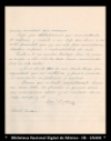 [Carta] 1903 ene. 17, Oaxaca [para] Enrique de Olavarria : [lamenta el mal estado de salud].
