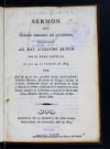 Sermon del viernes tercero de quaresma, predicado al rey nuestro se?or en su real capilla el dia