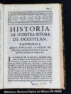 Historia de la milagrosissima imagen de Nra. Sra. de Occotlan, que se venera extramuros de la ciudad