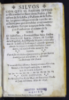 Silvos con qve el pastor divino avissa a todos los sacerdotes, padres, y ministros de su iglesia, y