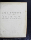 Bibliotheque generale des ecrivains de l'Ordre de Saint Benoit, patriarche des moines d'Occident