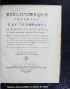 Bibliotheque generale des ecrivains de l'Ordre de Saint Benoit, patriarche des moines d'Occident