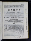 Carta consolatoria a la ciudad de Guanajuato en la sensible muerte de su zeloso apostol el padre rec