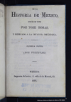 Nuevo compendio de la historia de Mexico, escrito en verso.